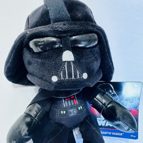 Star Wars Darth Vader 9" Inch Plush Stiffed Animal 2023 New Mattel Disney - Picture 1 of 7